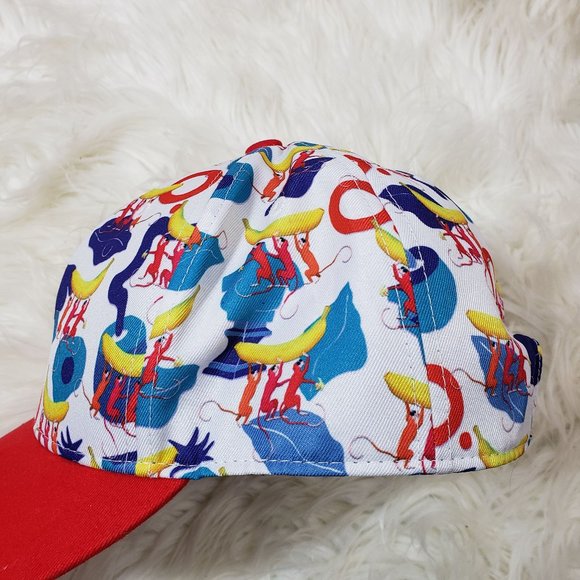 ♦️5/$20 Etnia Barcelona Monkey Banana Print Cap - Picture 6 of 6